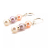  Boucles d'oreilles Trilogy perles eau douce